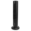Smart Floor Fan Black Quiet 2 Speeds Powerful Bladeless Tower Fan for Home Bedroom Office Room 25-26 less
