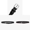 Retro Style Cowhide Belt With Alloy Pin Closure For Office And Daily Use