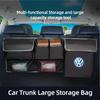 Car interior component backrest storage bag For VW GTI Polo Passat Scirocco Golf Tiguan Jetta T-ROC Touareg Touran CCSZ4