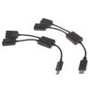 Micro Usb / Type C To 2 Otg Dual Female Usb Port Hub Cable Y Splitter Adapter