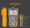 XIMA AR907B Digital Multimeter & Megohmmeter - Electrician's High-Precision Insulation Tester