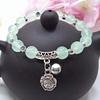 Red Agate Crystal Beaded Bracelet for Women - Handcrafted Couple Jewelry