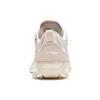 Li Ning Fabric Cushioning Slip Resistant Abrasion Resistant Breathable Low top Casual Shoes Women's White AZGS082-1