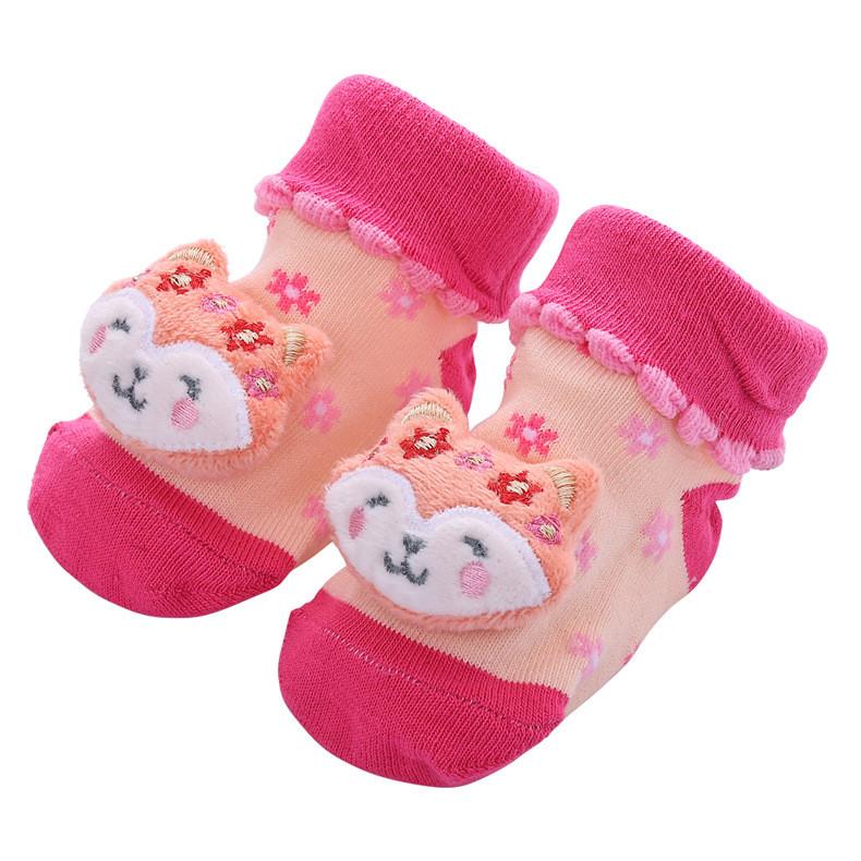 3D Baby Soccer Socks Anti-Slip Cotton Infant Socks Cute Football Pattern Soft Newborn Toddler Socks for Baby