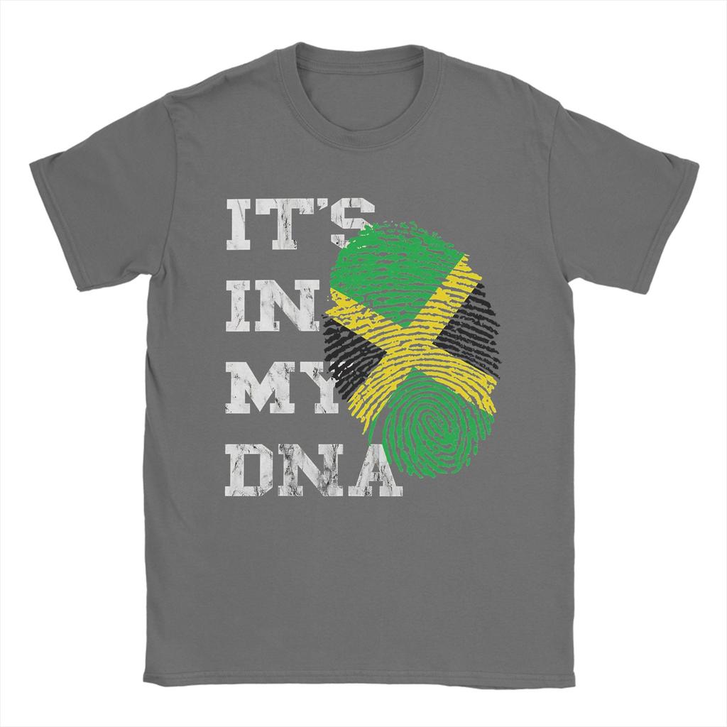Its In My DNA Jamaica T Shirt Summer Jamaican Cotton TShirts For Unisex Custom DIY Tee Shirt Short Sleeve Streetwear Tees