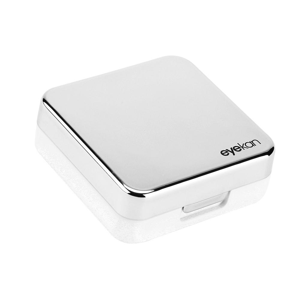 Reflektierende Abdeckung für Kontaktlinsenbehälter, niedliche, hübsche Reiseset-Box