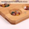Large Bamboo Folding Mancala Game Set