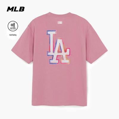 Camiseta Refrescante MLB Unissex com Etiqueta Traseira Pintada à Mão