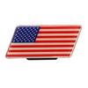 1 pièce Aluminium Drapeau Autocollants de Voiture Emblème de Calandre Badge Grande-Bretagne Allemand France Australie Amérique Russie Pièces de Voiture Accessoires Extérieurs