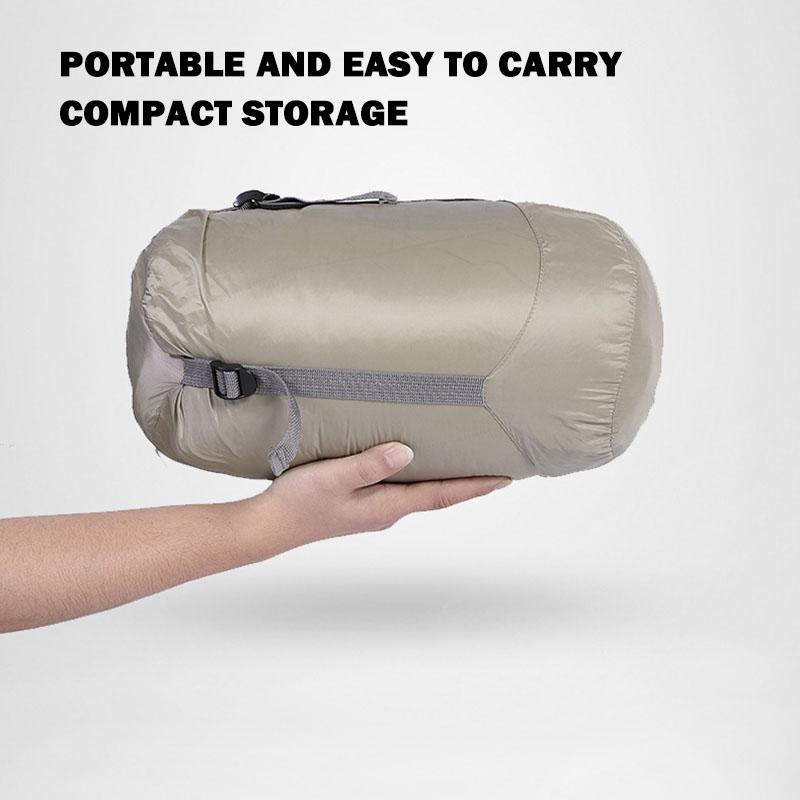 

Портативный сверхлегкий хлопковый спальный мешок, одеяло, износостойкий плащ, спальный мешок, утолщенное теплое пончо для кемпинга, кемпинга