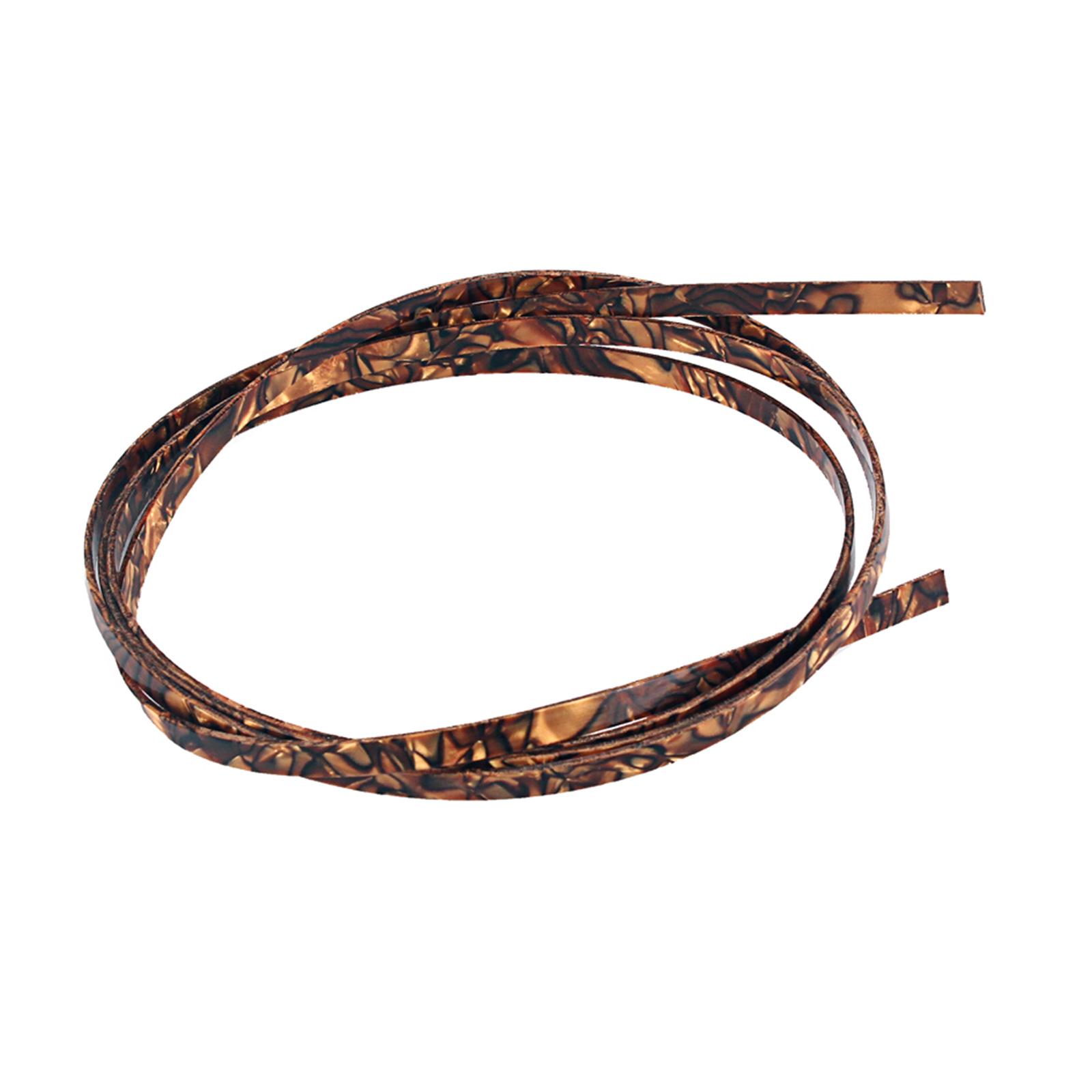 

Guitar Trim Repair Purfling Strip Decorative Repair Binding Strip Guitar DIY Purfling Strip Edge Strip Celluloid Edging