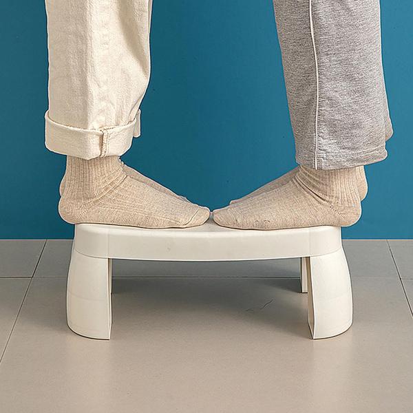 Hocktöpfchen-Fußhocker, Toilettentöpfchen-Fußhocker Verhindert das Ausrutschen Verbessert die Körperhaltung PP Hocktöpfchen-Hocker fürs Büro