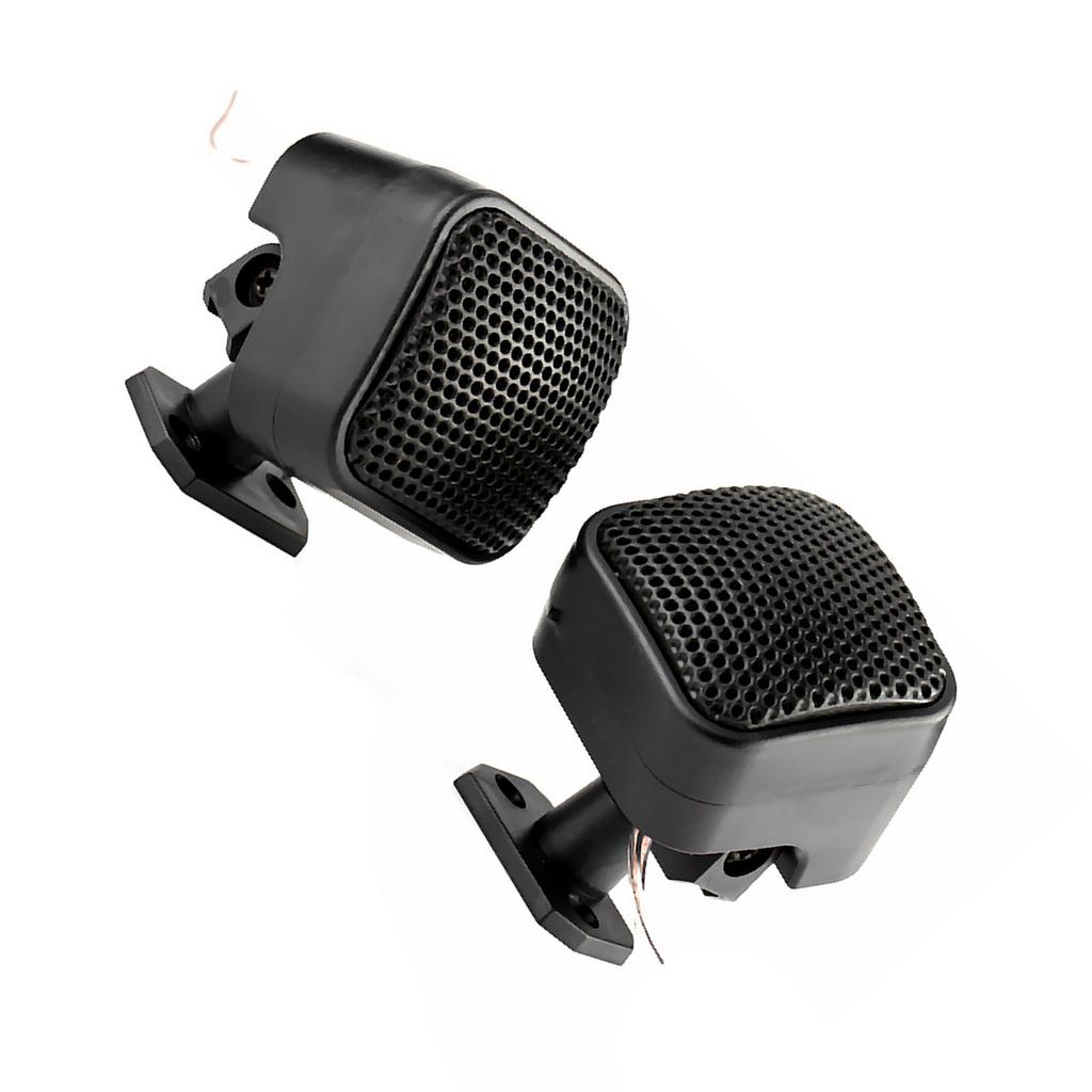 2pcs Car Small Square Speaker Loud Audio Music Tweeter Loudspeaker 500W