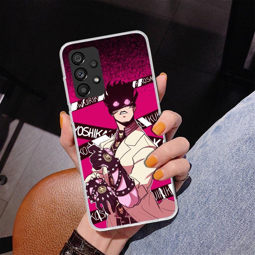 JoJo Adventure Killer Queen Phone Case For Samsung Galaxy A17 A16 A15 A14 A13 A57 A56 A55 A54 A53 A37 A36 A35 A34 A33 A26 A25 A2