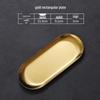 Korean Style Stainless Steel Oval Tray