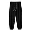 Pantaloni sportivi da uomo, pantaloni larghi lavorati a maglia, tendenza, semplici, tinta unita, leggings casual coordinati