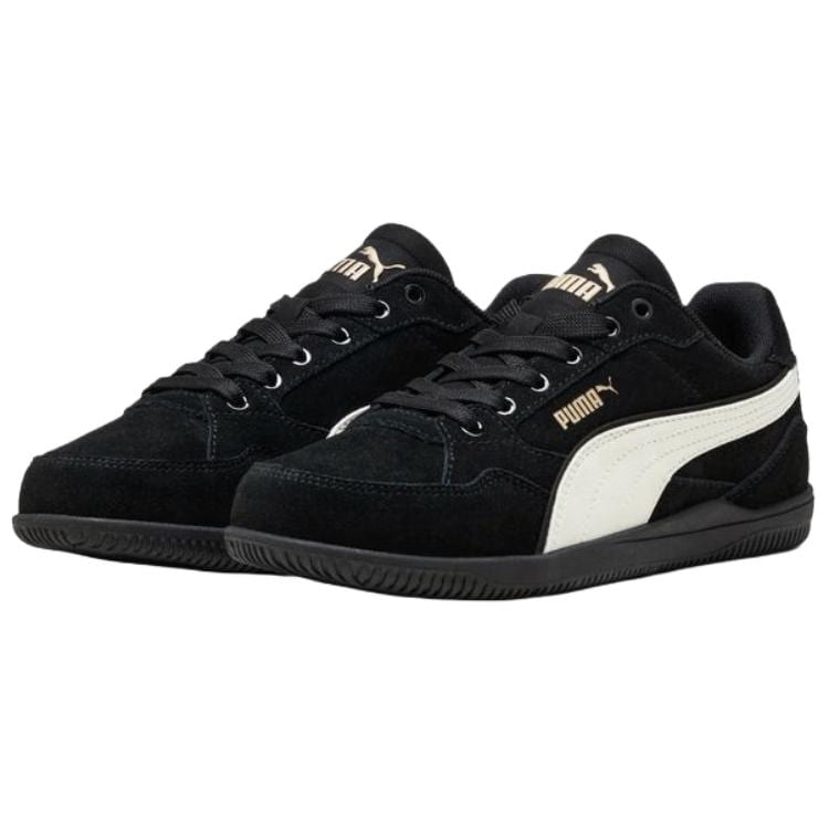 PUMA K MODA Artificial Leather Low top Skateboard Shoes Women's Black White 404500-01