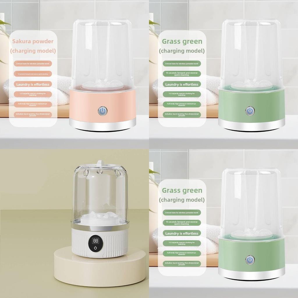 Mini Tragbare Waschmaschine mit UV-Sterilisation für Babykleidung und Unterwäsche
