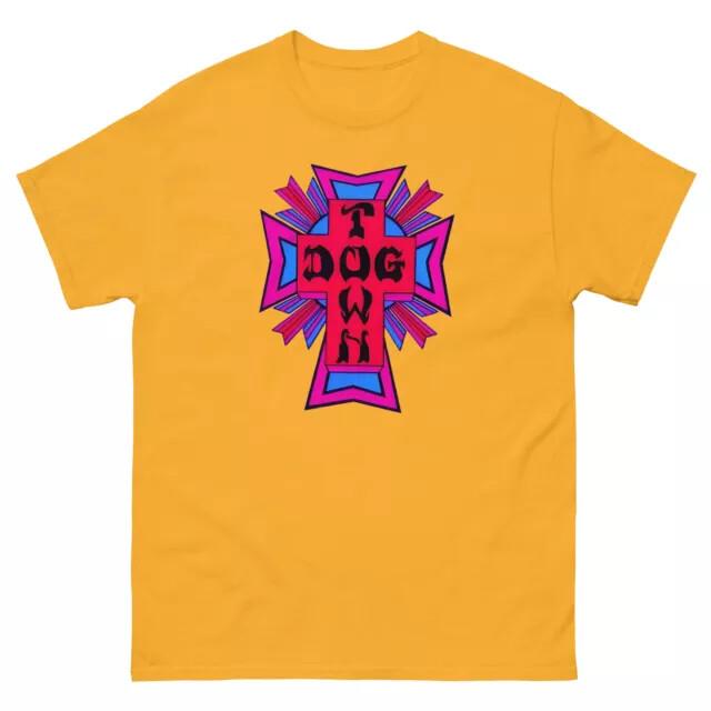Dog town skates iconic cross retro vintage skateboarding t shirt design Unisex T-Shirt XXXL