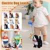 Electric Dog Leash, Realistic Dog That Sticks Out Its Tongue, Walks, Plush Children's Toy, With And Music, Pet Dog.