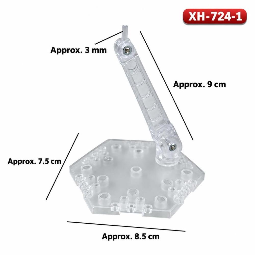 Adjustable Arm Action Figure Display Stand Transparent Action Figure Base  HG Model Figures