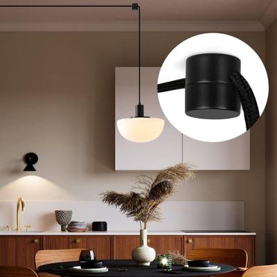 3/6/10 Stück DIY Pendelleuchte Kabel Schnur Haken Kronleuchter Decken-Wandmontage Fixe Schnalle Hängeleuchte Basis Zubehör