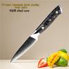 3.5" Paring Knife 67 Layer Damascus Steel Fruit Knife VG10 Core Gold Foil Carbon Fiber Handle Gift Box Utility Cooking Tools