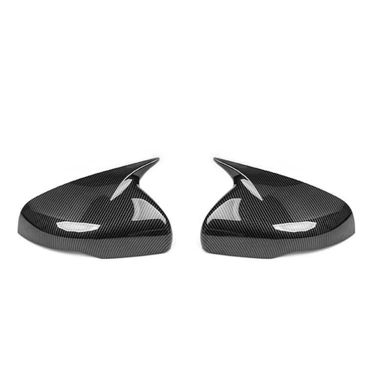 

For Kia Sorento MQ4 2026-2026 Accessories Rear View Mirror Cover Bull Horn Style Carbon Fiber ABS Rearview Mirror Shell LHD/RHD