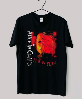 Vintage Alice In Chains T-Shirt Jar Of Flies Album Grunge Rock Staley S-2XL Unisex T-Shirt