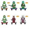 Teenage Mutant Ninja Turtles Collectible Figure Set Series Movie Edition Articulated Action Figures