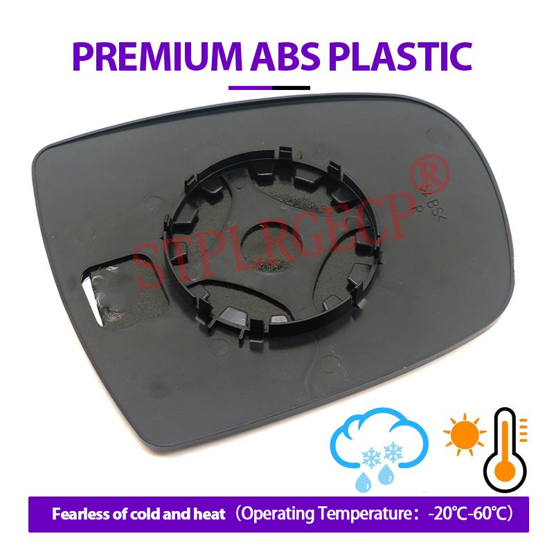 For Renault Trafic Vivaro A Primastar 2001-2014 Left or Right Door Side Wing Clear Mirror Glass No-heated Rear View Replacement