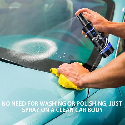 Waterless Car Wash Quick Coat Car Wax Automotive Polish Waxes Polymer Paint Sealant Detail Protection Cleaning Supplies For