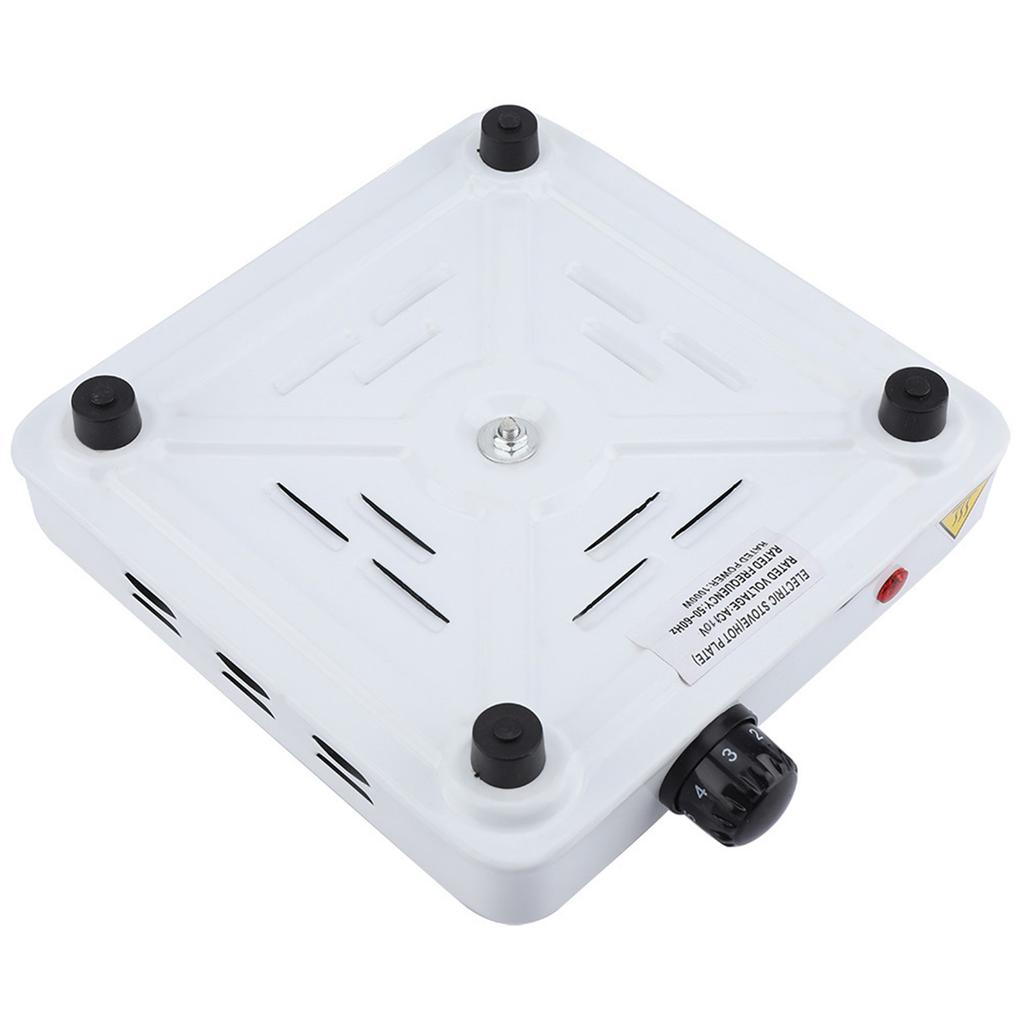 Energy Saving Safe Electric Stove Make Tea Coffee Milk Household 1000W (, White)