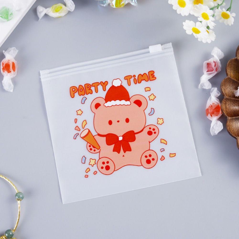 Transparent Pen Bag Waterproof Storage Bag INS Stationery Bag  Gift