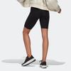 Adidas Logo Solid Color Slim Fit Casual Fitness Shorts Women shorts Black HG4368