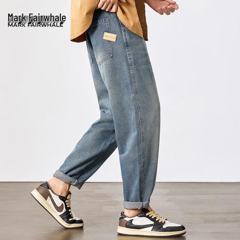

Мужские джинсы Mark Fairwhale из выстиранного денима прямого кроя 36