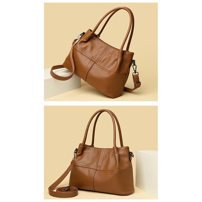 Women's High-end Messenger Bag Casual Simple Large-capacity Shoulder Bag Fashion Temperament Handbag