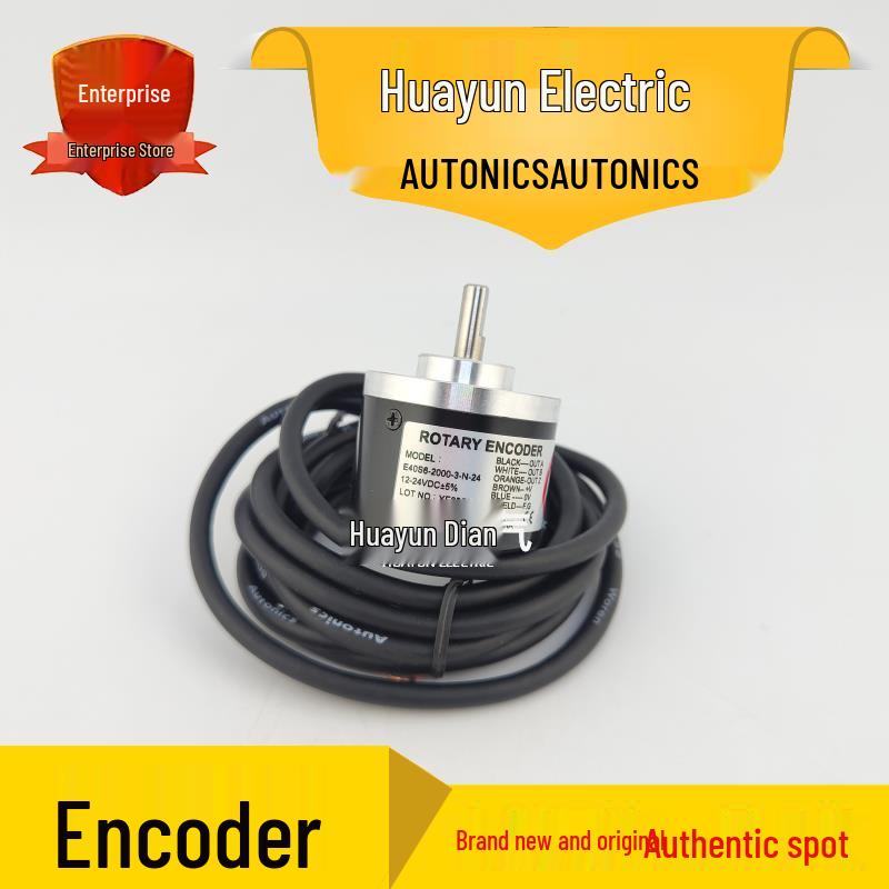 Autonics E40S6-2000-3-N-24 Genuine Rotary Encoder Motor, Brand New