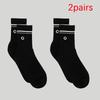 4 Pairs Cotton Female Yoga Sports Sock, Medium Long Socks, Pilates Fitness Sports Four Seasons High Quality Women's Yoga Sock