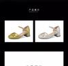 Women's Sandals 2025 New Thick Heel Bag Head Women's Shoes Fashion Versatile Bow Bag Heel Summer Shoes