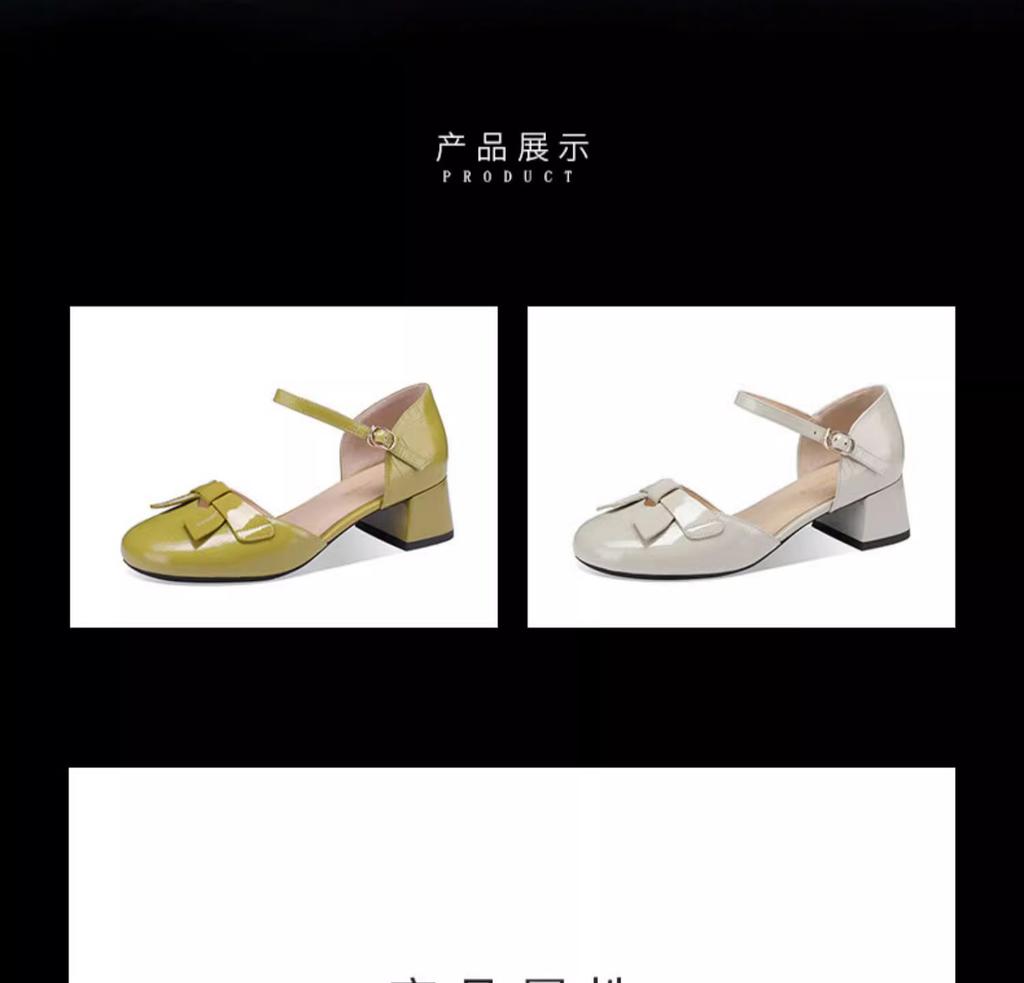 Women's Sandals 2025 New Thick Heel Bag Head Women's Shoes Fashion Versatile Bow Bag Heel Summer Shoes