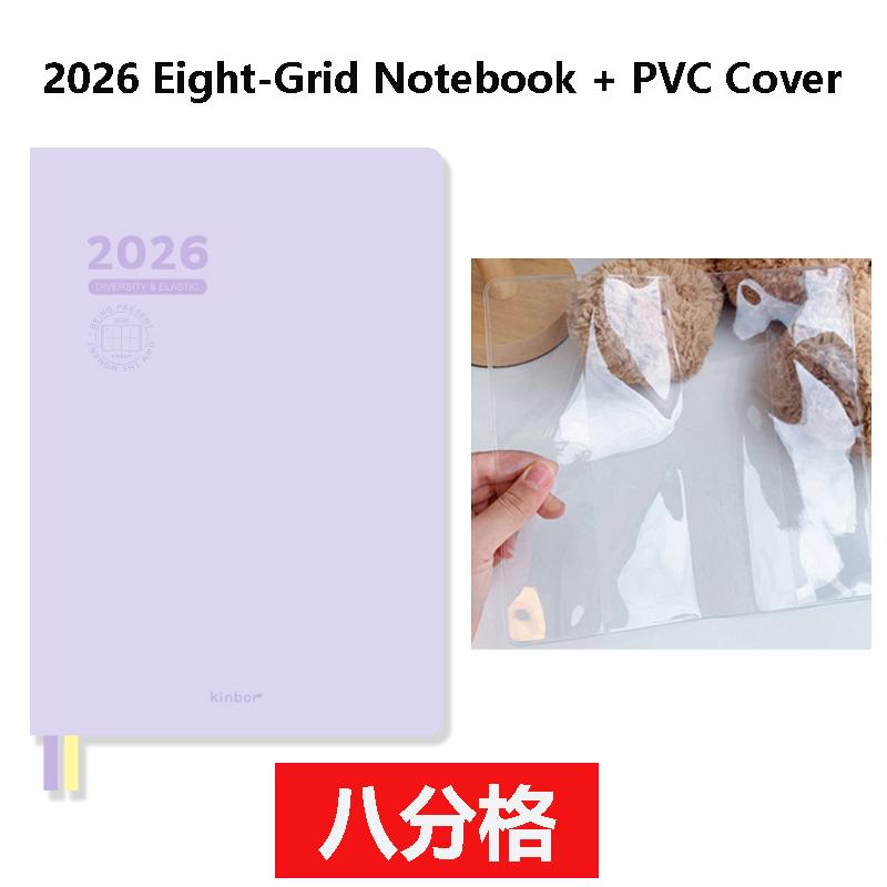 2026 Timeline Planner Notebook for Girls A5 PU Leather Minimalist Goal Tracker Weekly Plan Productivity Journal Writing