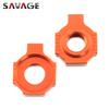 For EXCF EXC 525 500 450 400 350 300 250 200 125 SX SXS XCW MXC Chain Adjuster Regulator Sliders Motorcycle Axle Block Tensioner