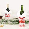 Xmas Navidad Merry Christmas Wine Bottle Cover Wine Bag Natal Decor Ornament Party Dinner Table Decoration Gifts New Year 2025
