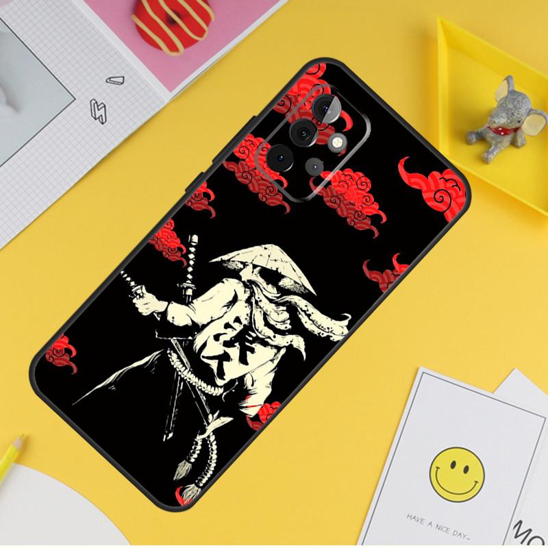 Japanese Samurai Warrior Case For Samsung Galaxy A15 A17 A54 A34 A14 A13 A23 A33 A53 A52 A32 A12 A56 A36 A16 A35 A55