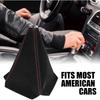 Manșon universal pentru schimbător de viteze auto, Capac din piele PU și velur flockat de 16 mm pentru transmisie manuală sau automată, Culori multiple