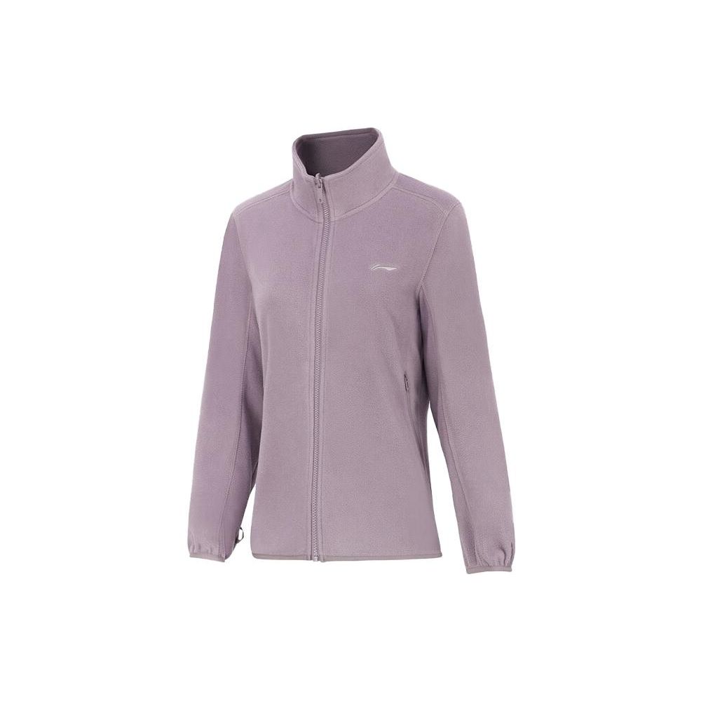 Li-Ning Contrast Hooded 3-In-1 Sports Jacket Women Jacket Logan-Purple AWBT014-2