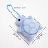 Flat turtle doll keyring key holder