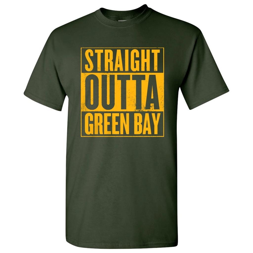 Straight Outta Green Bay - Hometown Sports Team Fan Unisex T Shirt