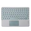 OLOEY Portable Wireless Bluetooth Keyboard with Round Keycaps